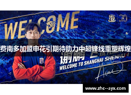 费南多加盟申花引期待助力中超锋线重塑辉煌 费南多加盟申花引期待助力中超锋线重塑辉煌