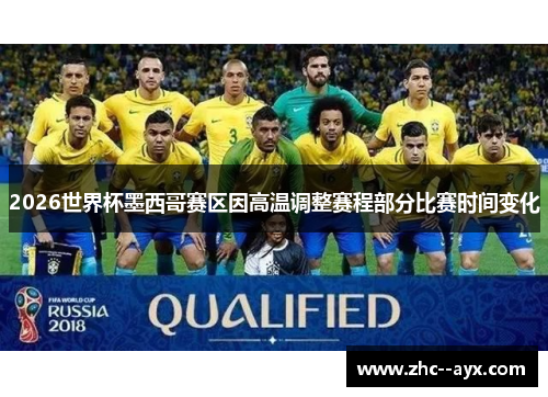 2026世界杯墨西哥赛区因高温调整赛程部分比赛时间变化